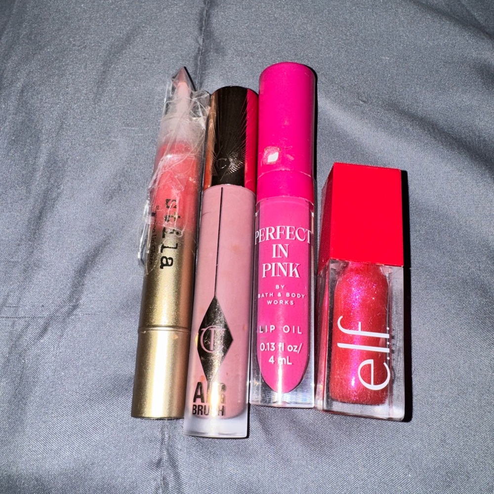 Lip Gloss Set - Pink and Red Shades